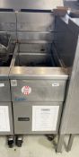 1 x Pitco SG14 Single Tank Gas Fryer Without Baskets