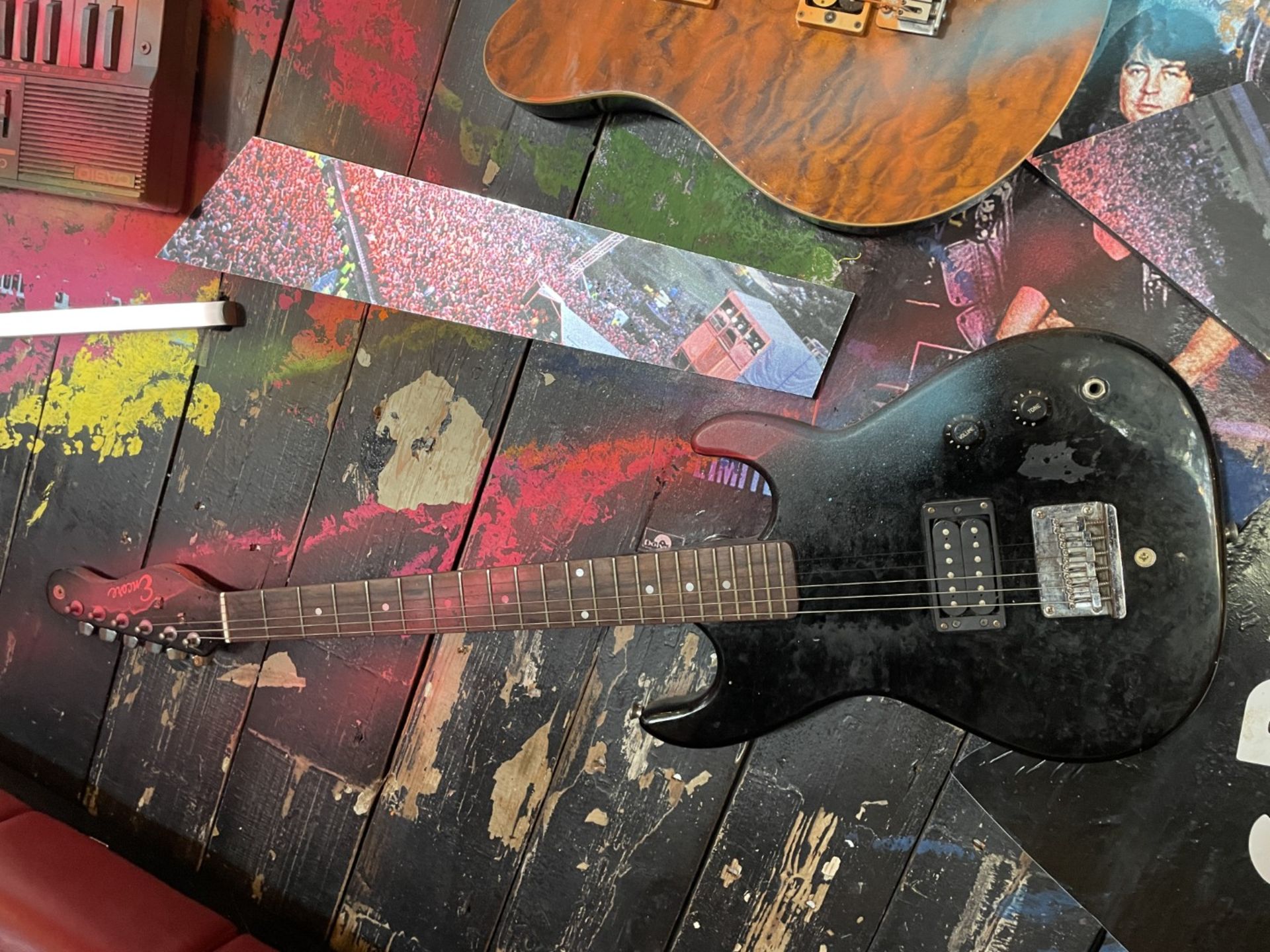 1 x Collection of Rock ‘N’ Roll Custom Display Instruments for a Wall Feature - Image 25 of 34