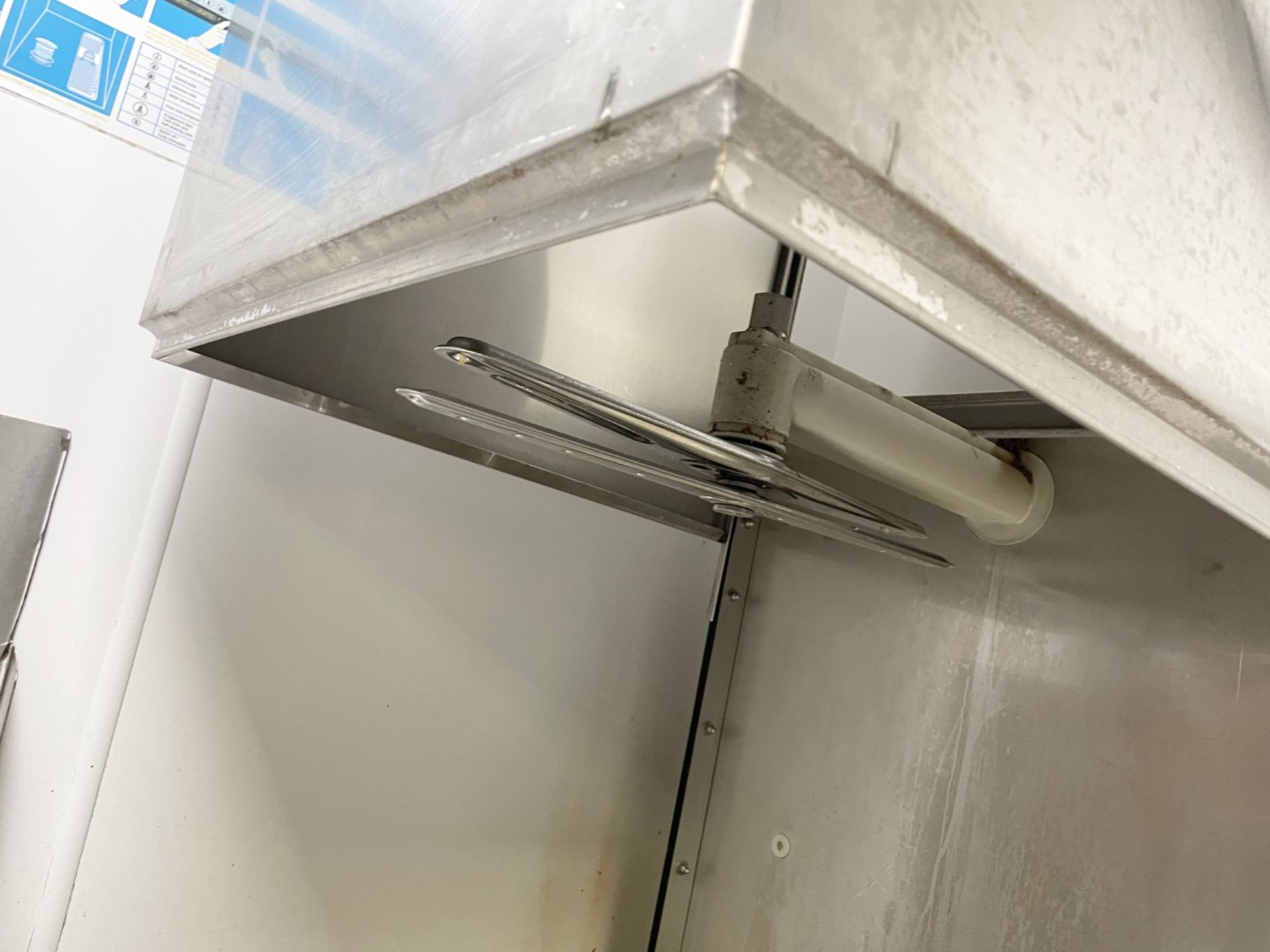 1 x Meiko DV80.2 Passthrough Dishwasher with Inlet Wash Unit, Outlet Unit, Wall Mounted Tray - Image 10 of 11