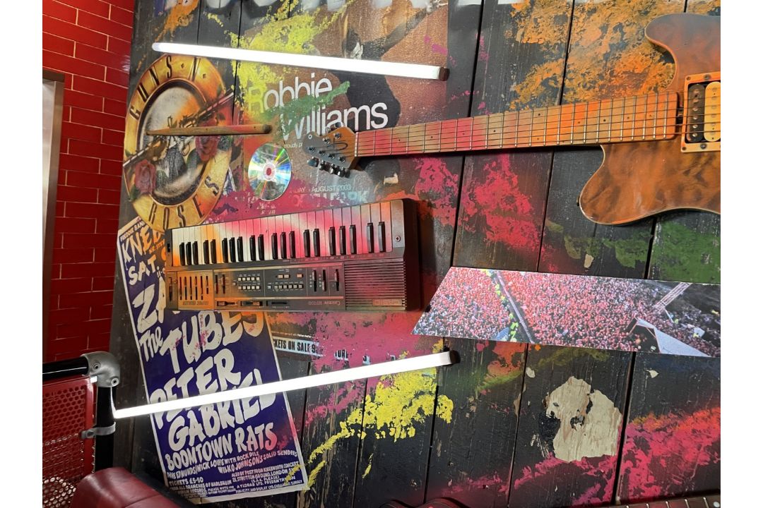 1 x Collection of Rock ‘N’ Roll Custom Display Instruments for a Wall Feature - Image 26 of 34
