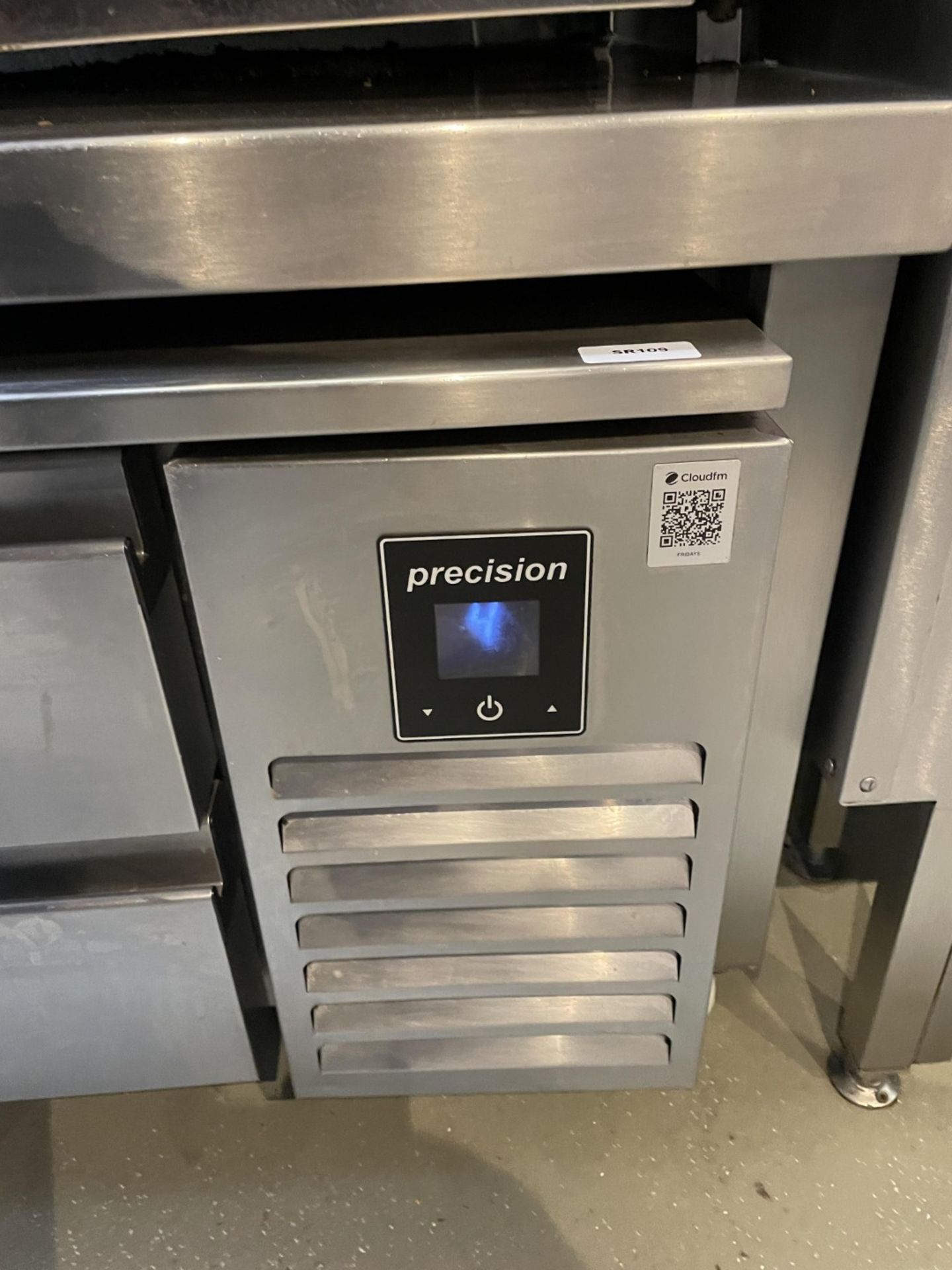 1 x Precision Four Drawer Base Counter Fridge - Image 9 of 9