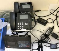 1 x HME Wireless Master Control Integration Station and 2 x Yealink IP Phones