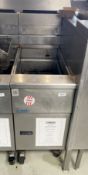1 x Pitco SG14 Single Tank Gas Fryer Without Baskets
