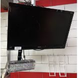 1 x Benq LED Monitor with Kitchen Bumper Bar to Manage Orders