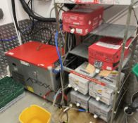 1 x Apexx Post Mix Dispenser for Soft Drinks - Includes Shelf Unit and Part Used Syrups