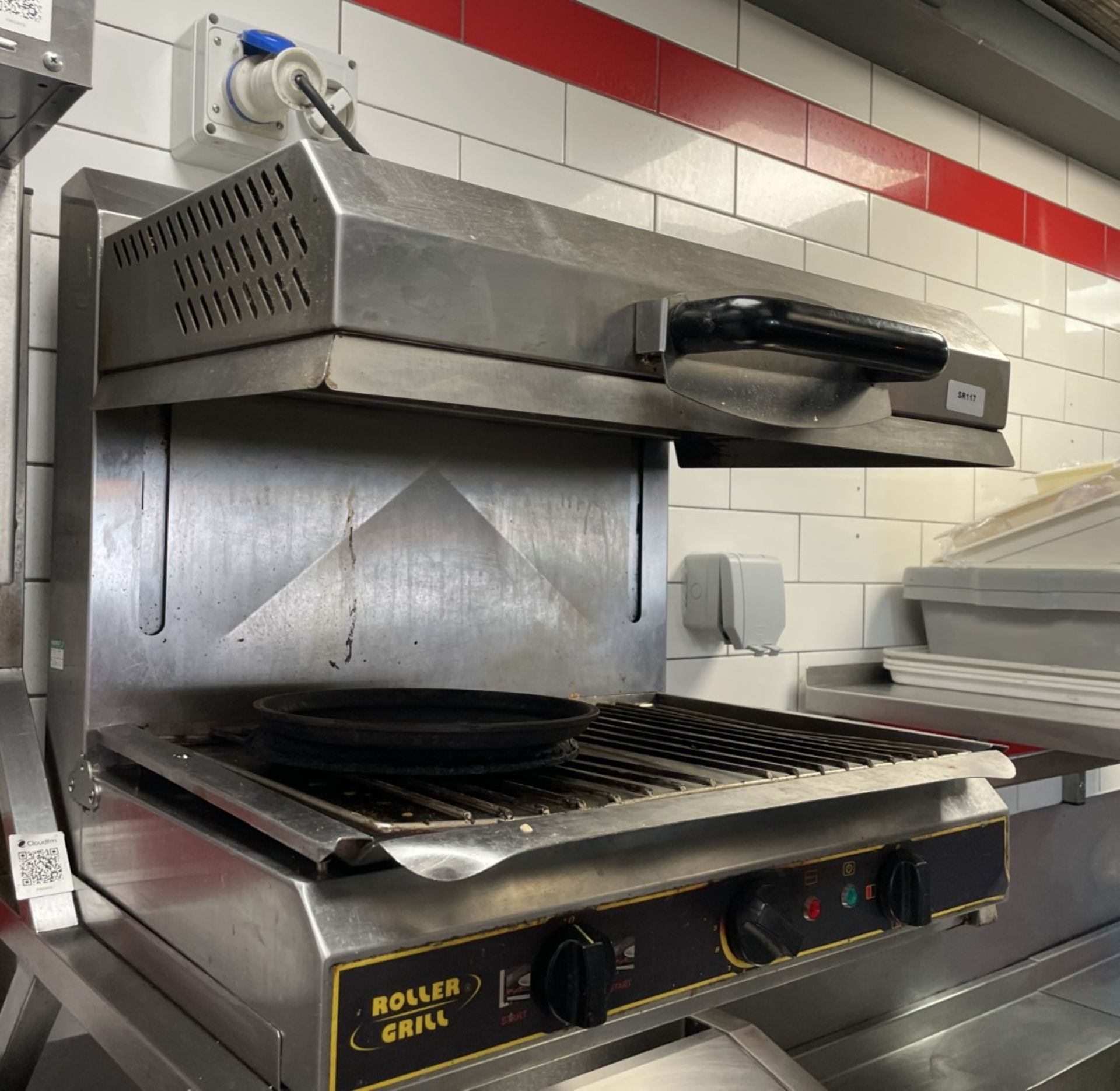 1 x Roller Grill Electric Rise and Fall Salamanda Grill - Approx RRP £2,000 - 240v - Image 3 of 4