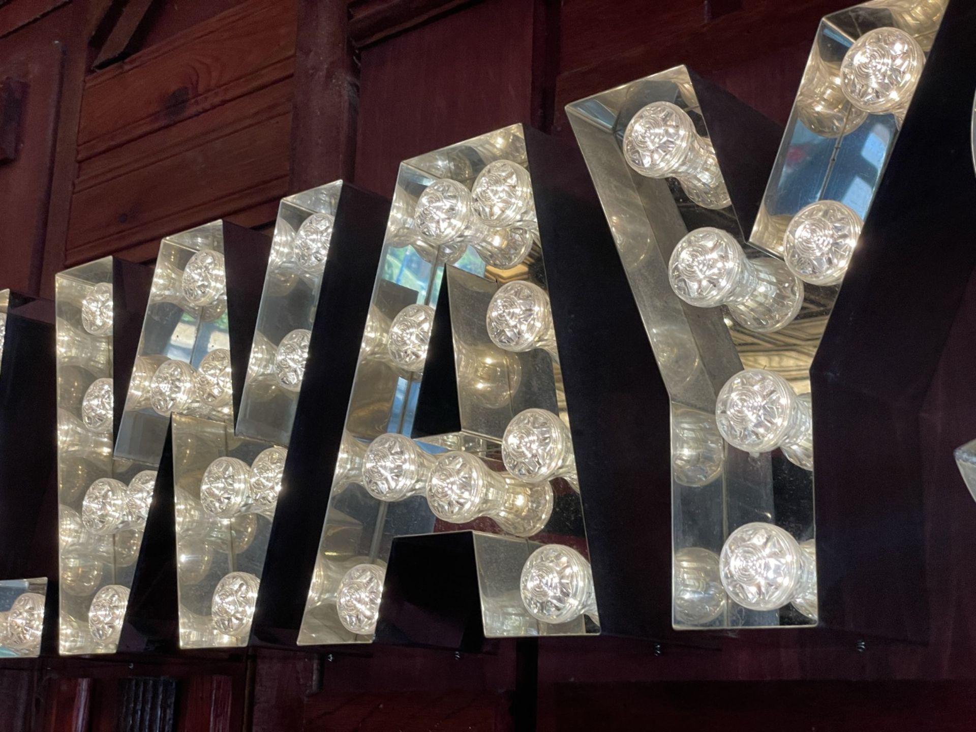 1 x Large-Format Decorative Wall Sign Featuring the Slogan “In Here It's Always Friday!” - Image 10 of 19