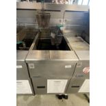 1 x Pitco SG14 Single Tank Gas Fryer with Two Baskets