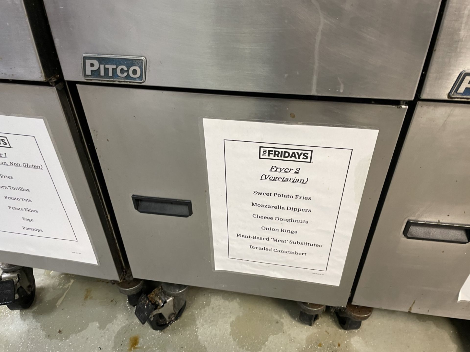 1 x Pitco SG14 Single Tank Gas Fryer with Two Baskets - Image 3 of 5