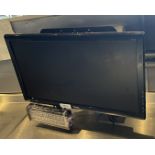 1 x Benq LED Monitor with Kitchen Bumper Bar to Manage Orders