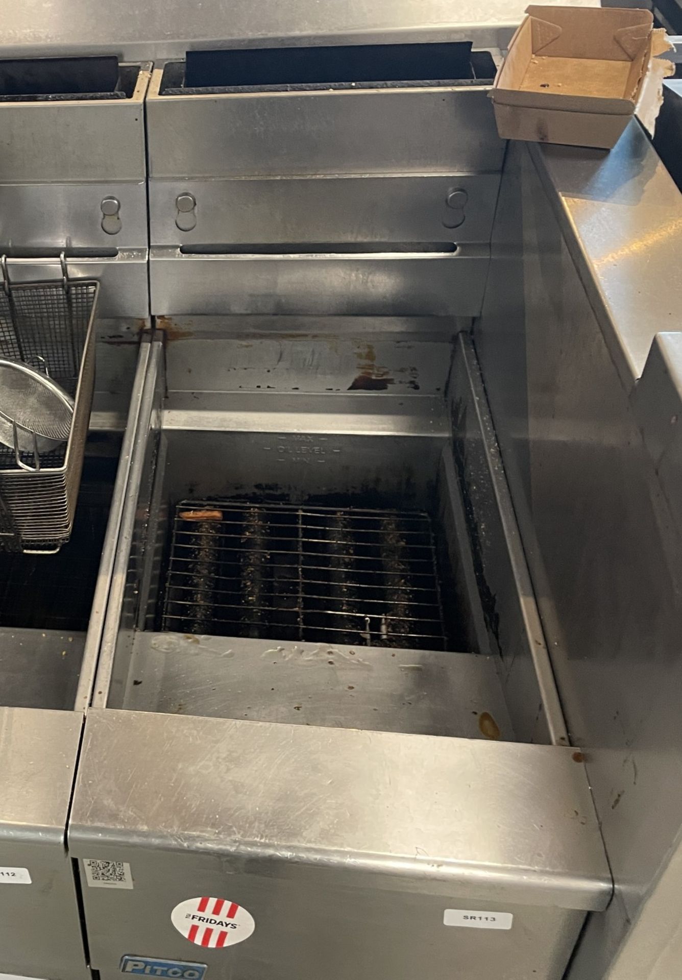 1 x Pitco SG14 Single Tank Gas Fryer Without Baskets - Image 2 of 4