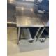 1 x Stainless Steel Prep Table on Castors with Six Tray Holders - Image 4 of 4