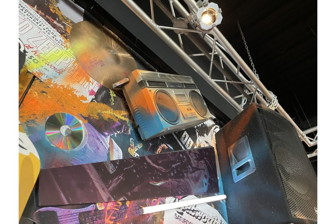 1 x Collection of Rock ‘N’ Roll Custom Display Instruments for a Wall Feature - Image 17 of 34