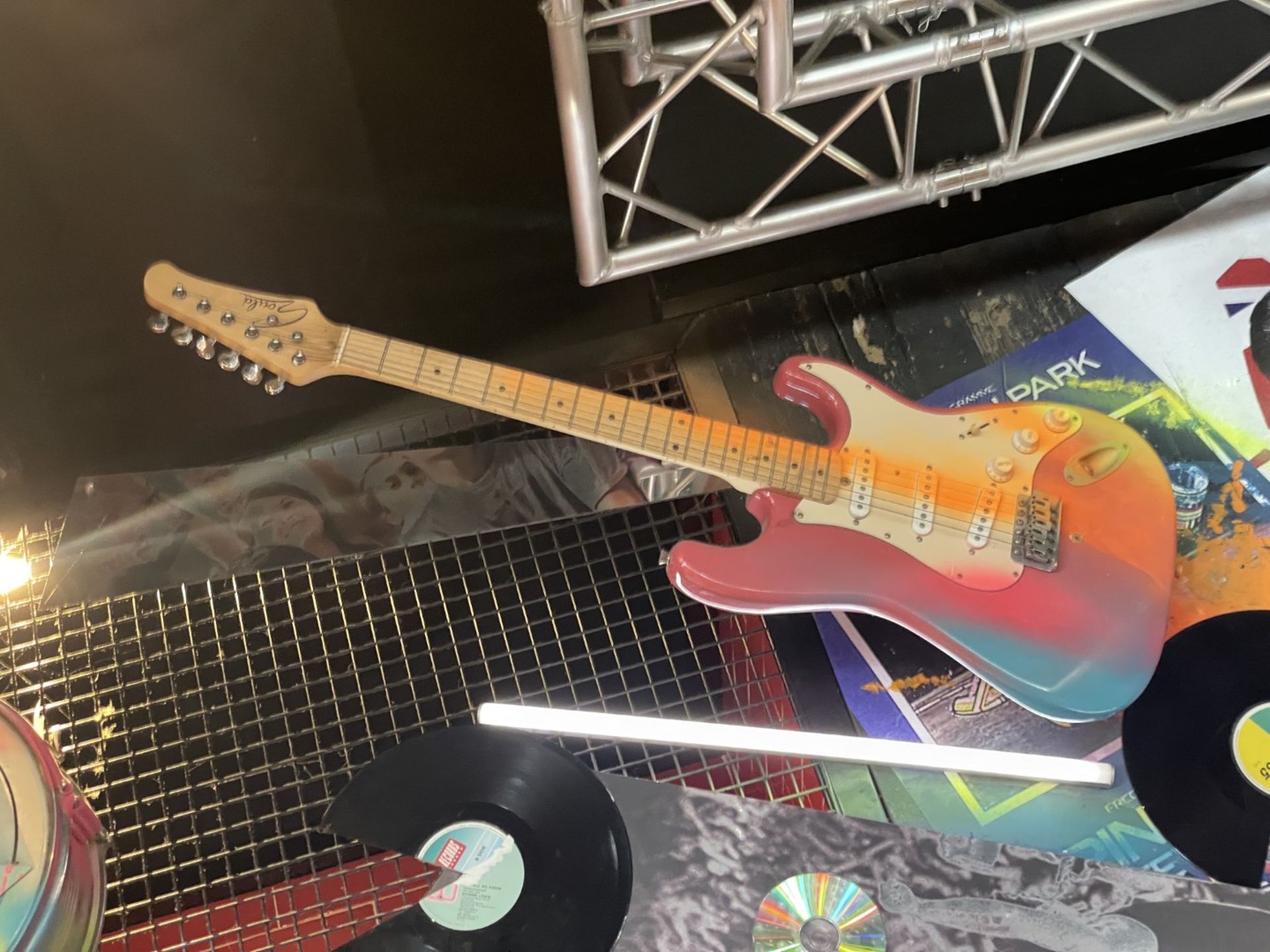 1 x Collection of Rock ‘N’ Roll Custom Display Instruments for a Wall Feature - Image 4 of 34