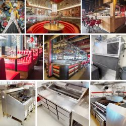 Contents of a Popular American Dining Restaurant - Commercial Catering Equipment, Drinks Bar, Furniture, Wall Art, Audio Equipment & More!