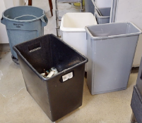 5 x Assorted Waste Bins - Ref: SR114 Front Kitchen - CL1099 - Location: Stevenage, SG1This lot is to