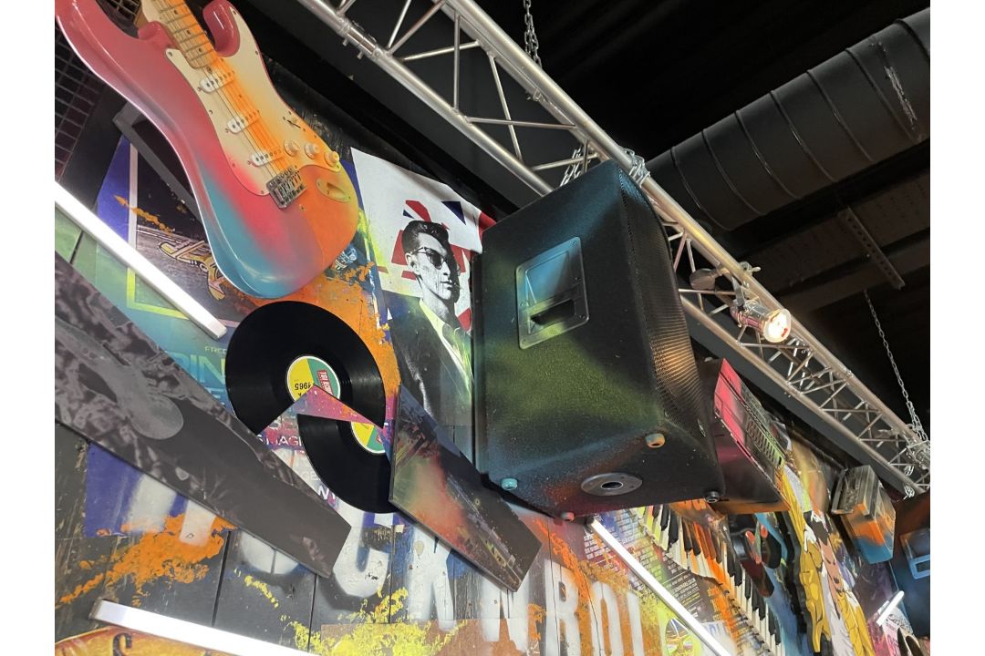 1 x Collection of Rock ‘N’ Roll Custom Display Instruments for a Wall Feature - Image 8 of 34