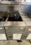 1 x Pitco SG14 Single Tank Gas Fryer with Two Baskets
