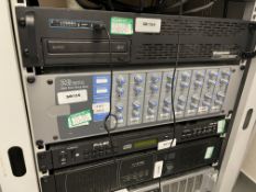 1 x Restaurant Rackmount Audio System - Rack Mount Cabinet with Contents Including a Cloud VTX4240