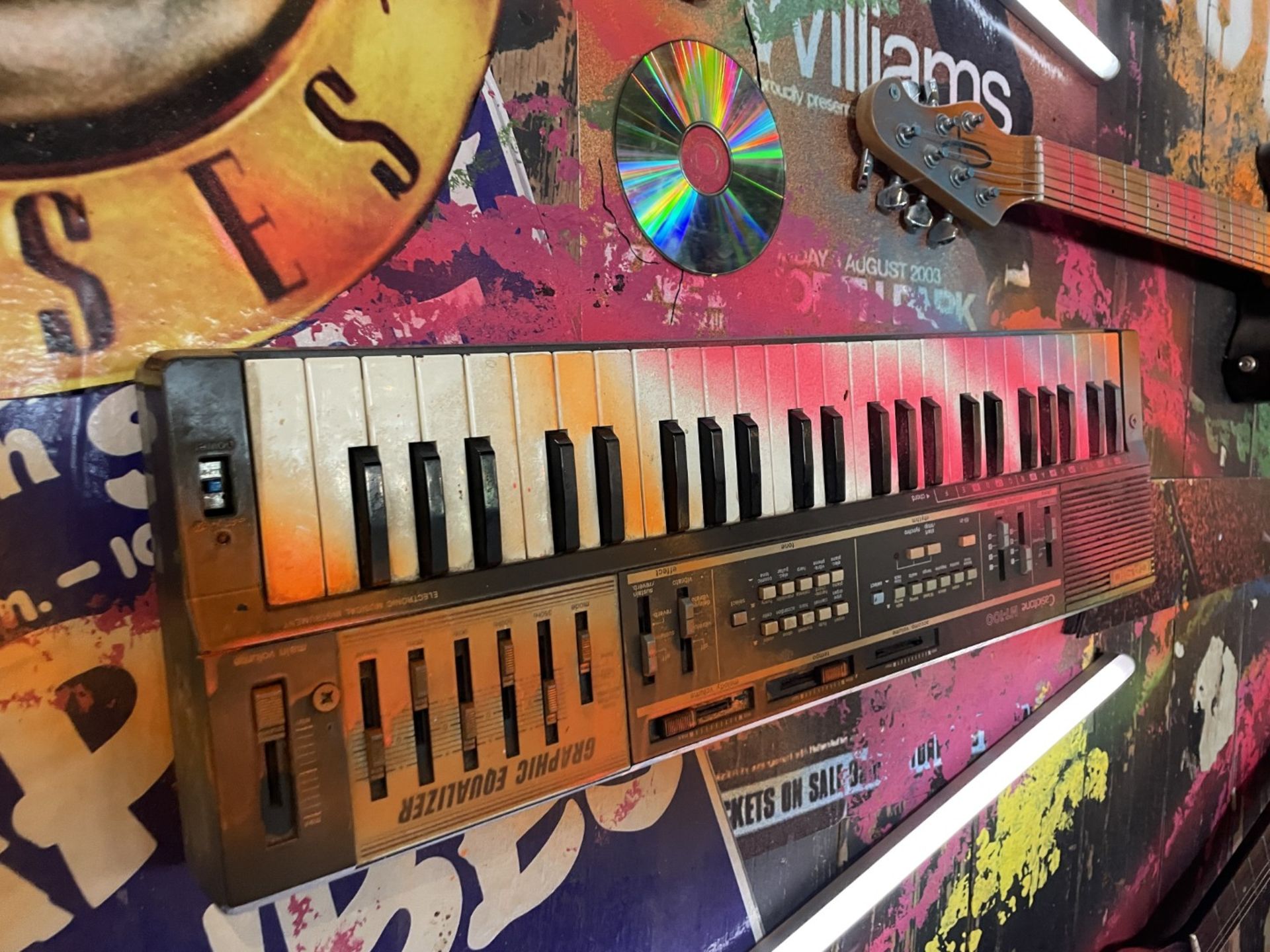 1 x Collection of Rock ‘N’ Roll Custom Display Instruments for a Wall Feature - Image 9 of 34