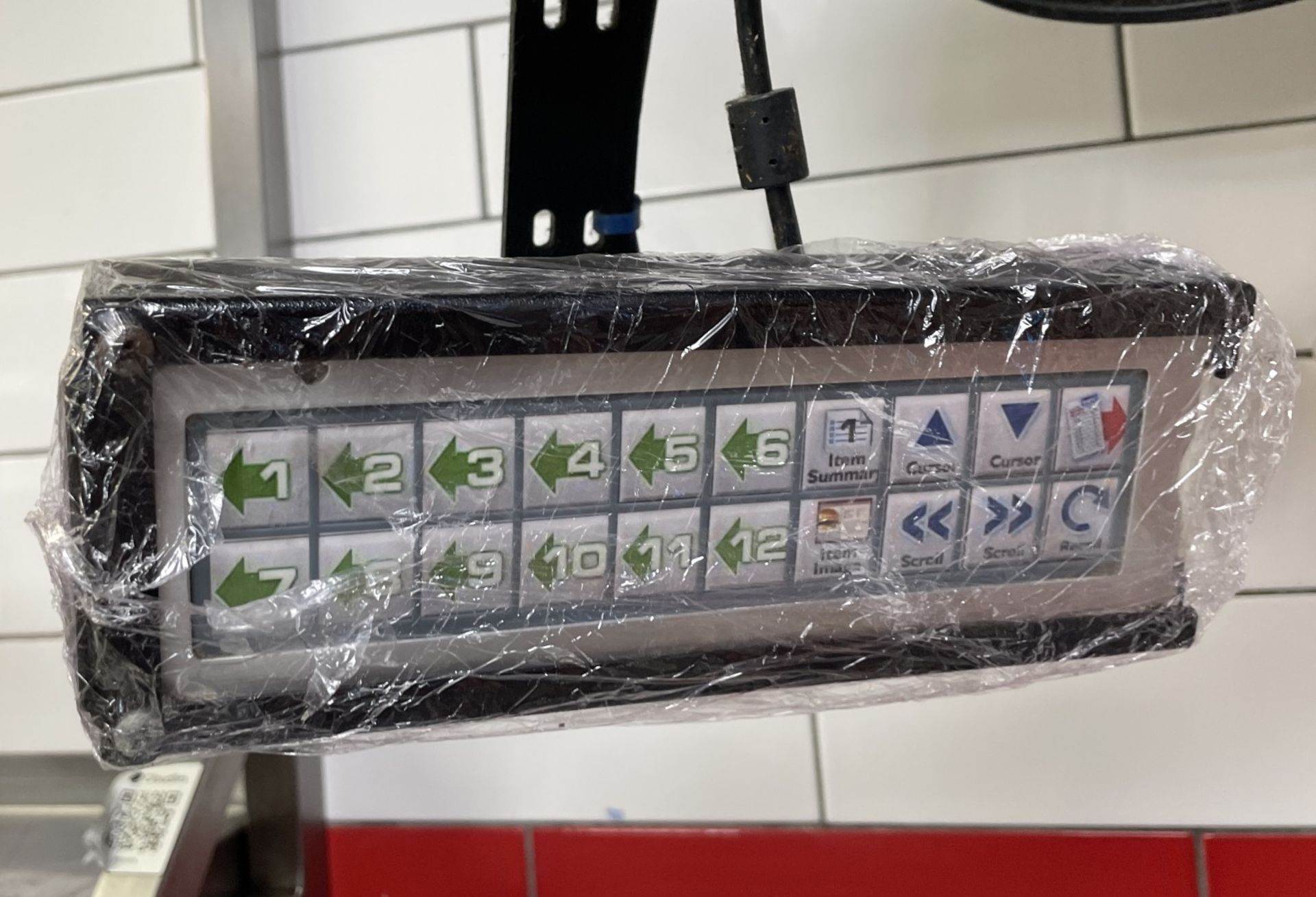 1 x Benq LED Monitor with Kitchen Bumper Bar to Manage Orders - Image 2 of 3