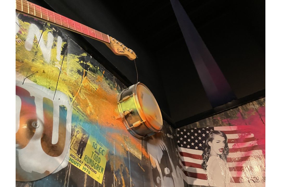 1 x Collection of Rock ‘N’ Roll Custom Display Instruments for a Wall Feature - Image 34 of 34