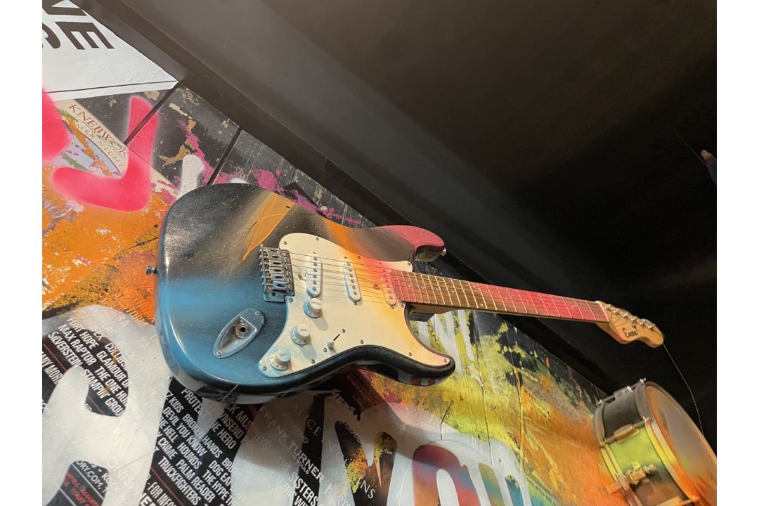 1 x Collection of Rock ‘N’ Roll Custom Display Instruments for a Wall Feature - Image 33 of 34