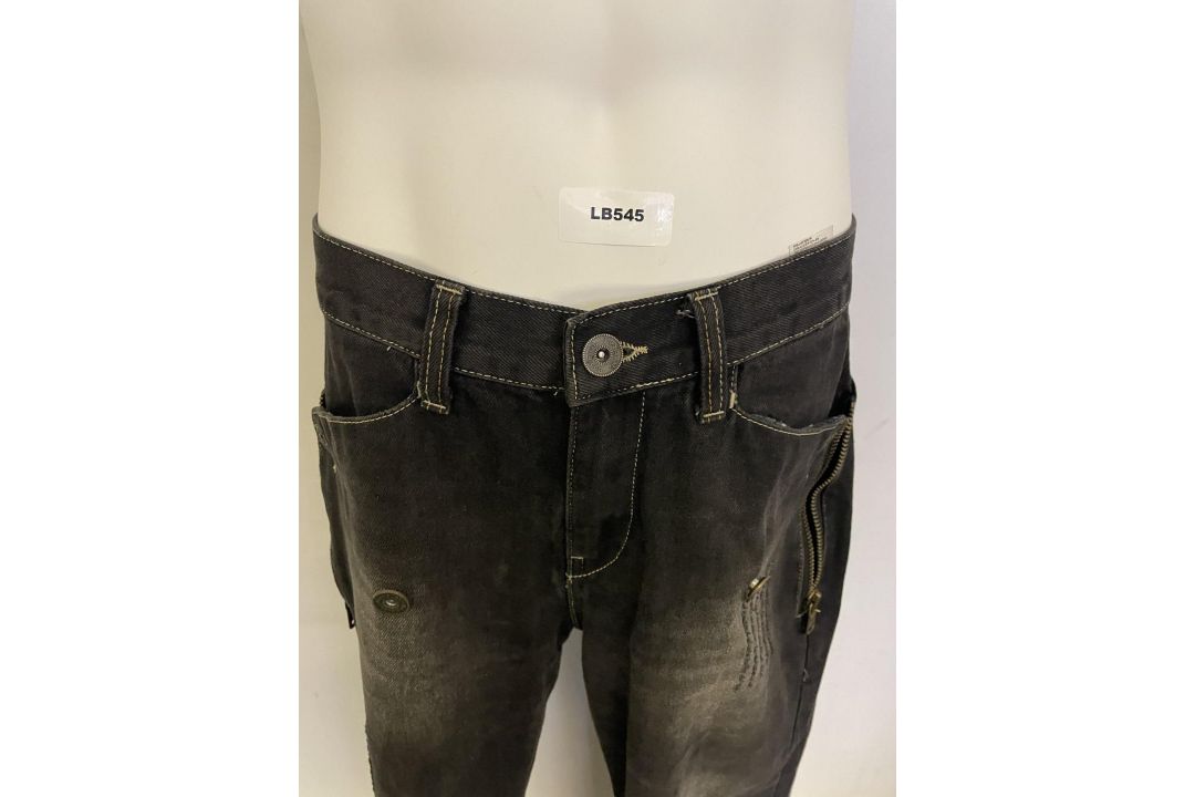 1 x Desigual Men's 'Herren' Designer Jeans in Black, with a Distressed Aesthetic - Size: EU30 - Ref: - Image 22 of 23