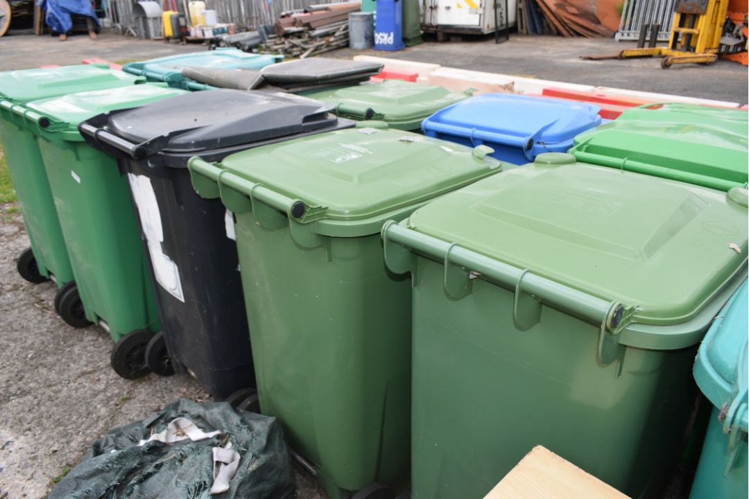 14 x Plastic Wheelie Bins - Image 1 of 6