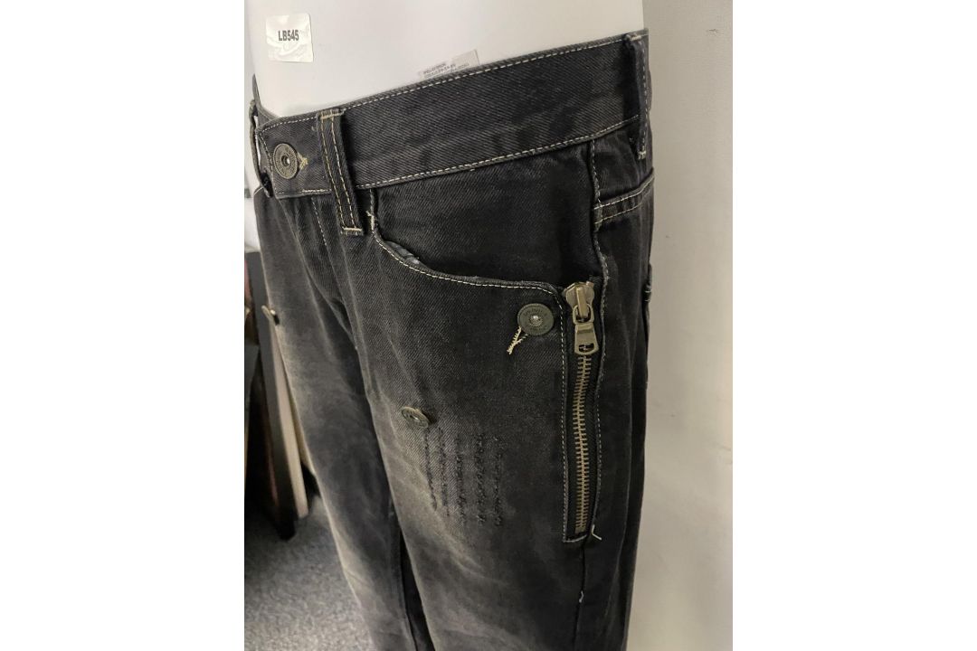 1 x Desigual Men's 'Herren' Designer Jeans in Black, with a Distressed Aesthetic - Size: EU30 - Ref: - Image 8 of 23