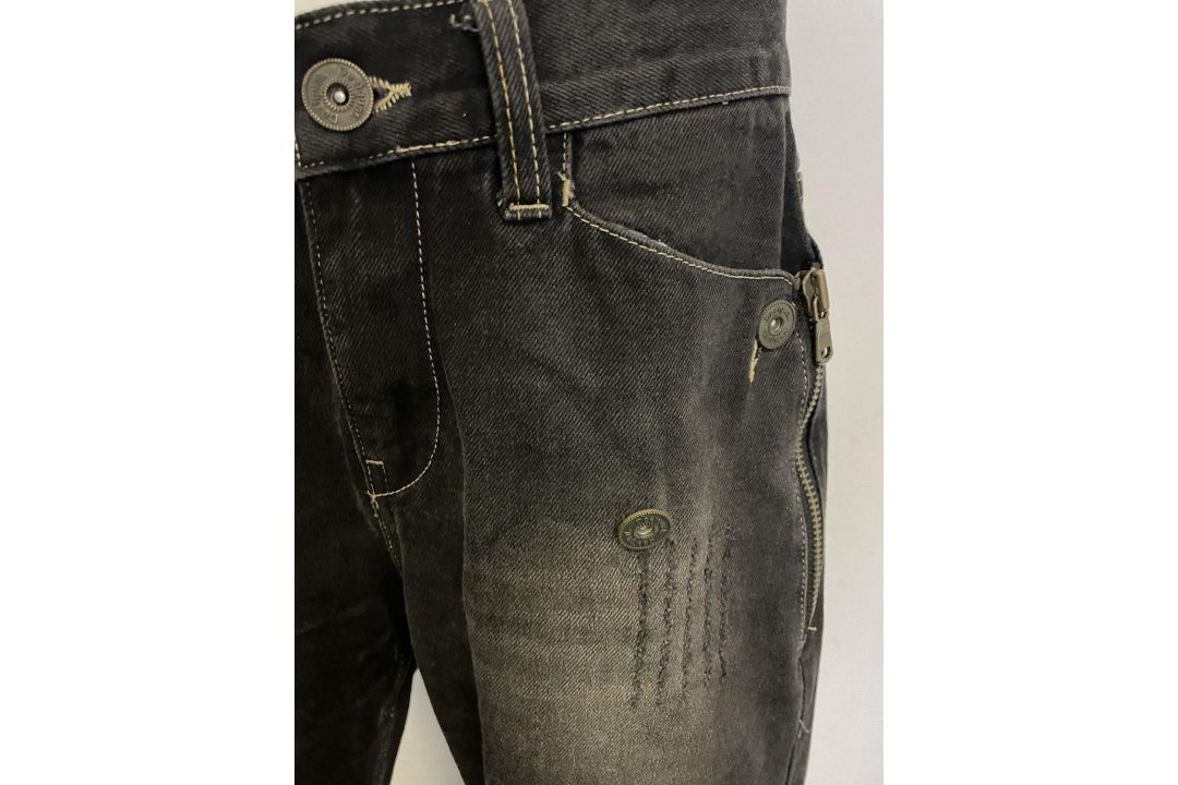 1 x Desigual Men's 'Herren' Designer Jeans in Black, with a Distressed Aesthetic - Size: EU30 - Ref: - Image 20 of 23