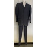 1 x ARROW Men's 2-Piece Linen Suit in Blue - Size EU48 - Ref: LB525 - CL1020 - NO VAT ON THE