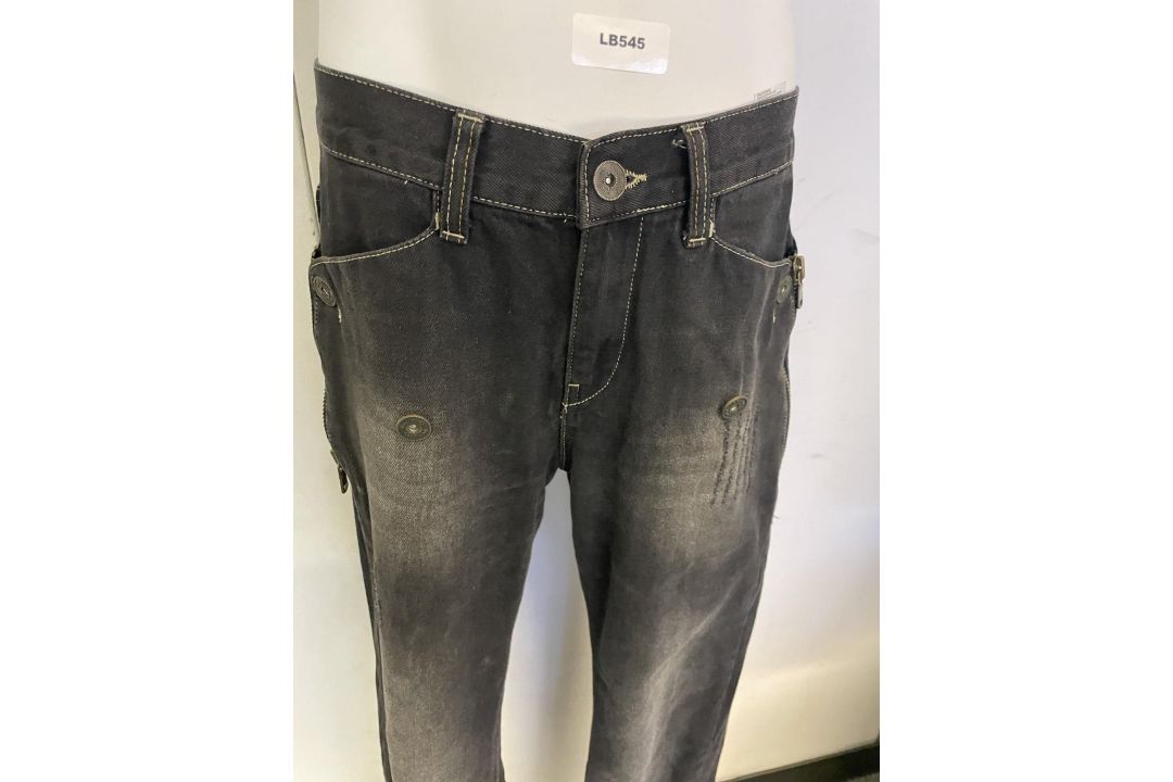 1 x Desigual Men's 'Herren' Designer Jeans in Black, with a Distressed Aesthetic - Size: EU30 - Ref: - Image 4 of 23