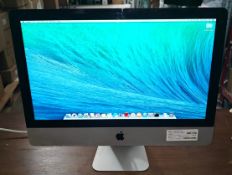 1 x Apple iMac 21.5 Inch Desktop Computer - Features an Intel Core i5-4570R 2.7GHz Processor, 8GB