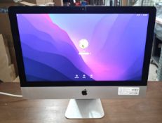 1 x Apple iMac 21.5 Inch Desktop Computer - Features an Intel Core i5-5575R 2.7GHz Processor, 8GB