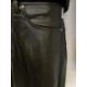 1 x VERSACE COUTURE Men's Black Leather Jeans - Made in Italy - Size 30 - Ref: LB548 - CL1020 - NO - Image 4 of 20