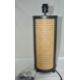 Pair of 'Weave' Luxury Table Lamp featuring Satin Black Metalwork and Natural Cane - Image 11 of 14