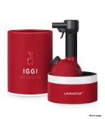 1 x LAURASTAR 'Iggi' Steamer in Red - Original Price £199.00 - Unused Boxed Stock - Ref: 233/