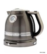 1 x KITCHENAID Artisan Dual Wall Kettle (1.5L) In Medallion Silver - Original Price £199.00 - Boxed