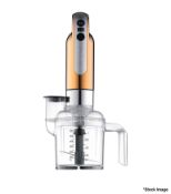 1 x DUALIT Premium Hand Blender Set in Copper - Original Price £99.95 - Unused Boxed Stock