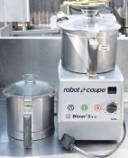 1 x Robot Coupe Blixer 5 V.V Food Mixer / Cutter - Includes Two Chambers and Unused Blade