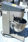1 x Sammic BM-5 5 Ltr Planetary Food Mixer with Accessories - Dimensions: H54 x W31 x D38 cms