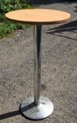 3 x Poseur Bar Tables - Dimensions: H113 x W60 cms