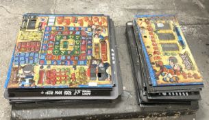 2 x Stacks of Glass Panels for Pub Fruit Machines