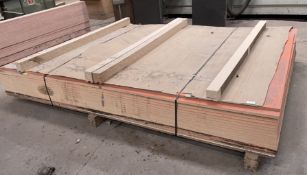 15 x Large Sheets of Unused Particleboard160