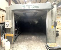 1 x Todd Engineering "The Sparten" Professional Spray Booth - H240 (plus 50cm) x L700 x W410 cms