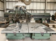 1 x Wadkin Olymp 304FP Heavy Duty Sliding Table Panel Saw - Serial No: 90007