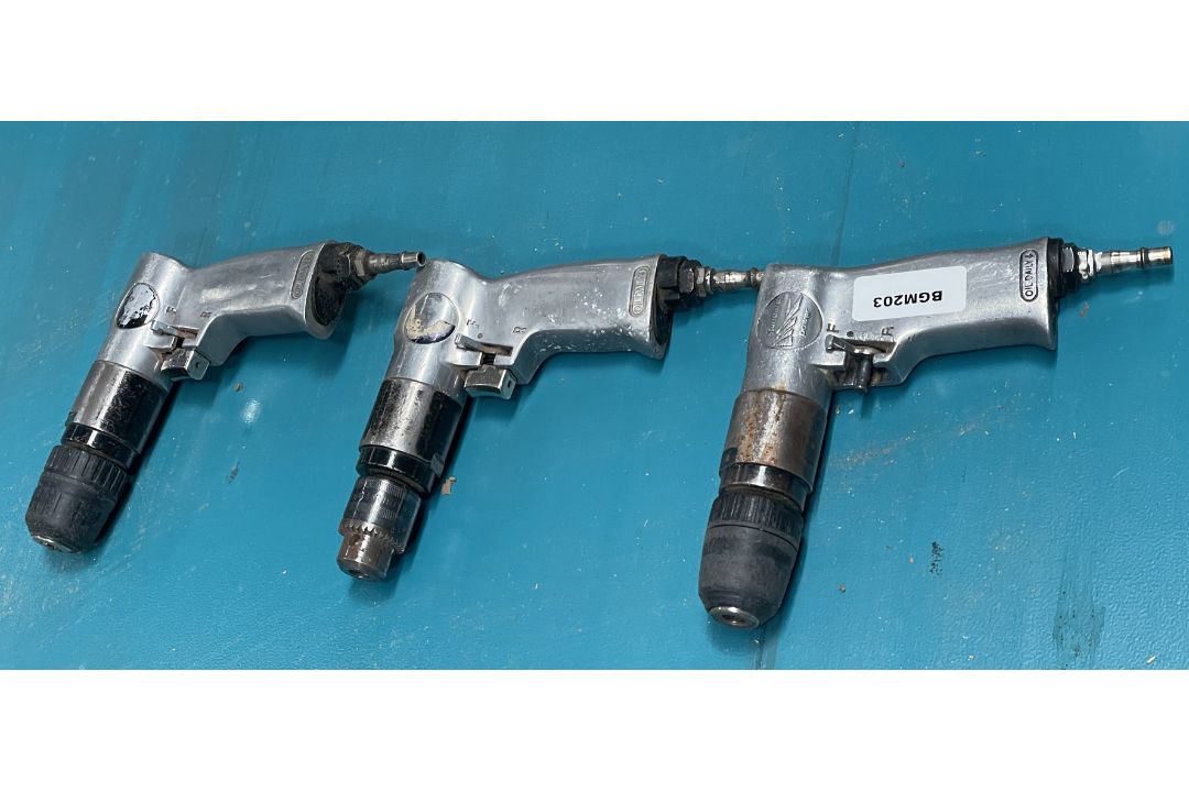 3 x Heavy Duty Pneumatic Air Drills - Image 1 of 9