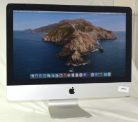 1 x Apple iMac 21.5 Inch Desktop Computer - Features an Intel i5 2.7ghz Quad Core Processor, 8GB