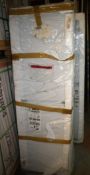 1 x Zanussi ZNNN18FS5 55 cm 50/50 Integrated Frost Free Fridge Freezer - White - RRP £729 - Unused
